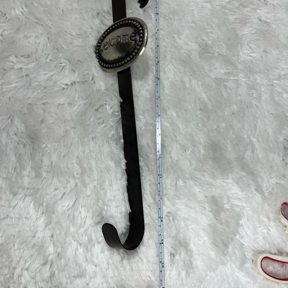 Metal Western Welcome Wreath Hanger - Picture 5 of 6